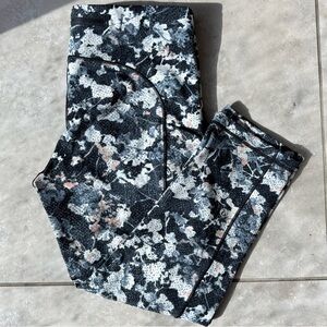 Lululemon Speed Up Crop leggings in the Spring Bloom Floral Multi print